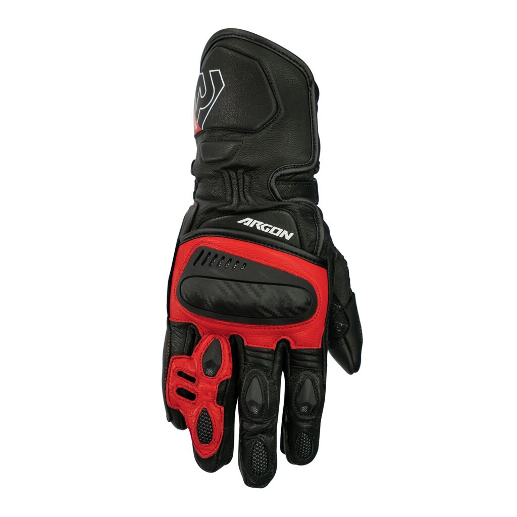 Argon Engage Road Gloves Stealth Black/Red