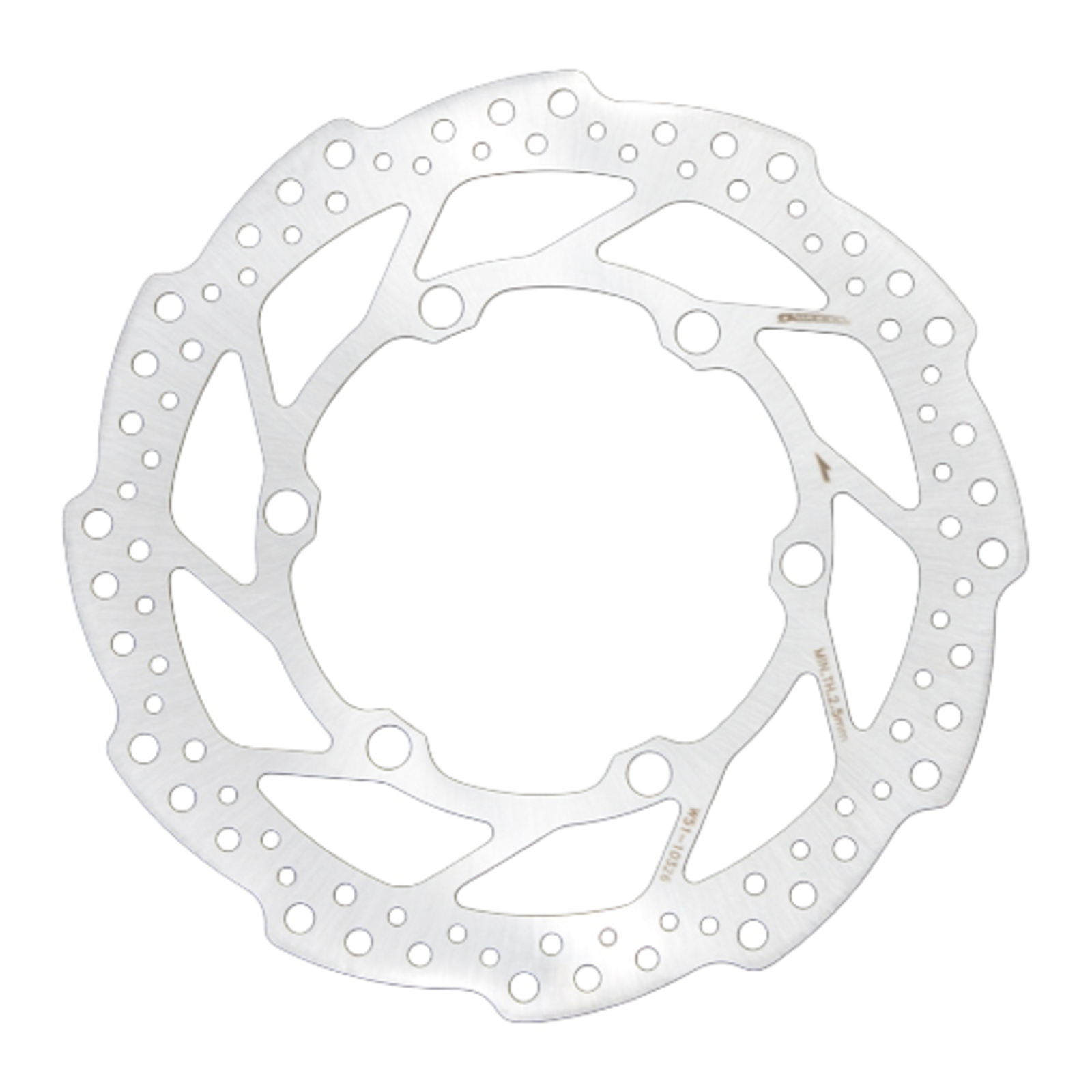 Z-Wheel Stainless Steel Rear Brake Disc Rotor - Assorted Yamaha Models - Image 1