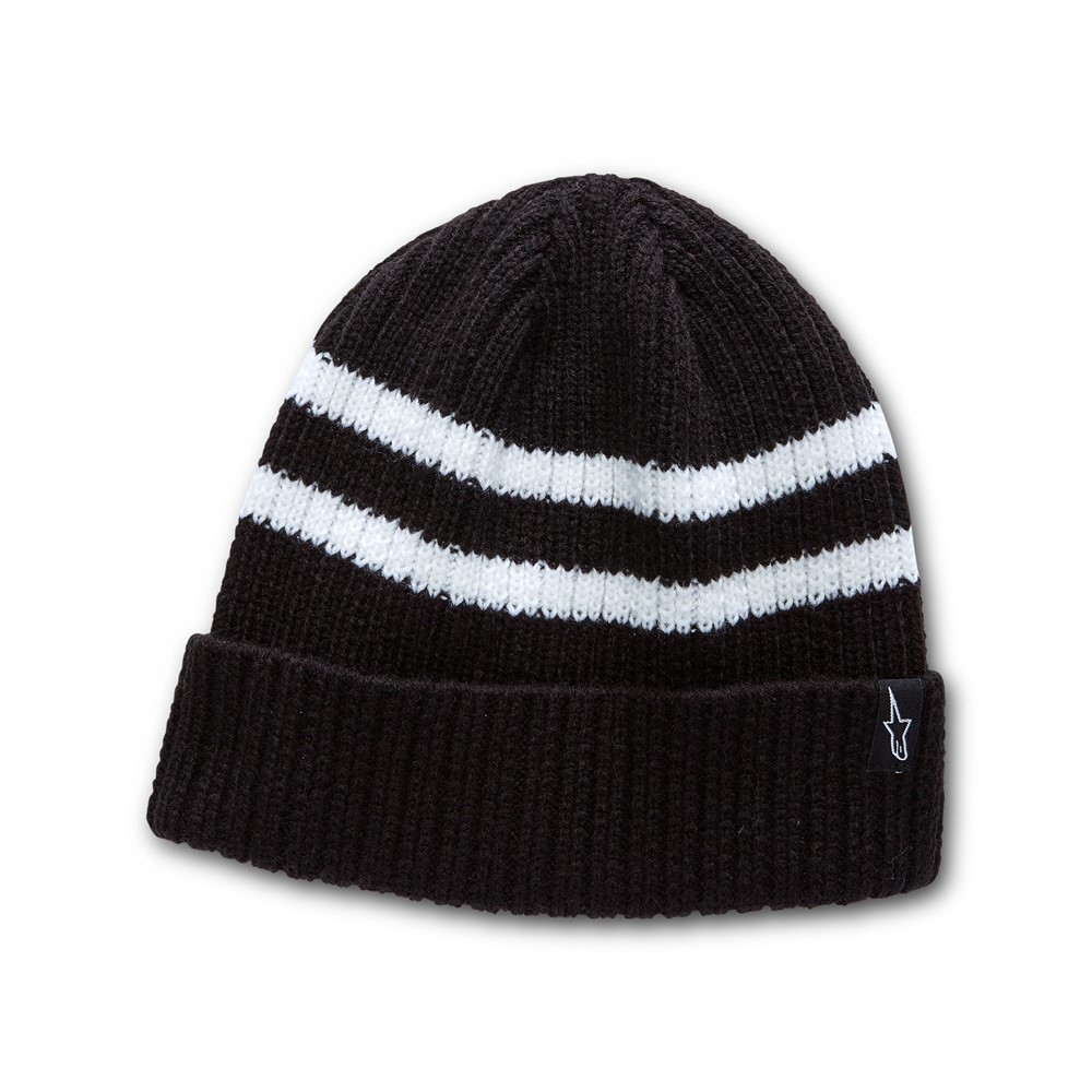 Alpinestars Roller Beanie Black/White -  One Size