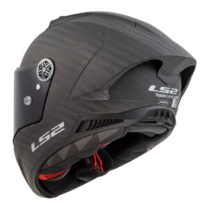 LS2 FF805 Thunder GP Pro Road Helmet Matte Black - Image 3