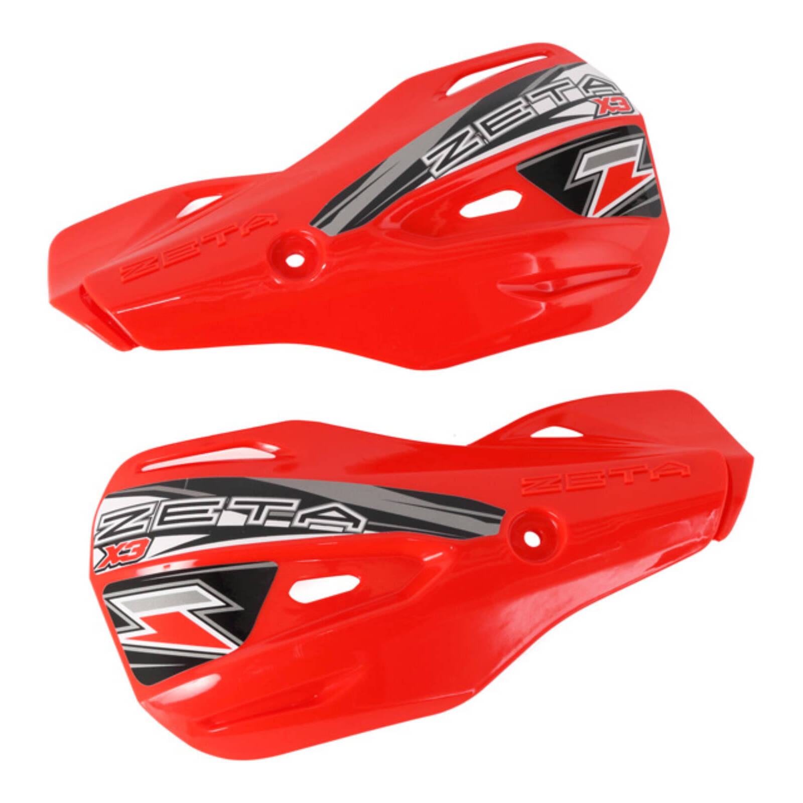 Zeta Impact X3 Handguard Rep.plastic Red - Image 2