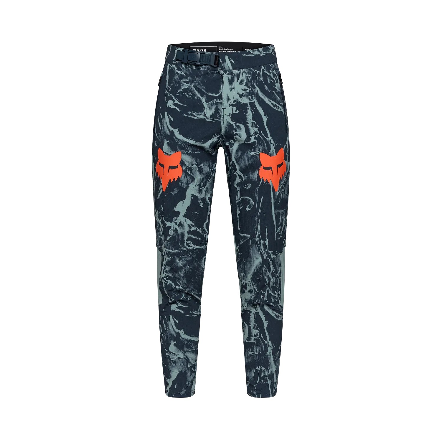 Fox Ranger Pants Image Print Arctic Blue - Image 1