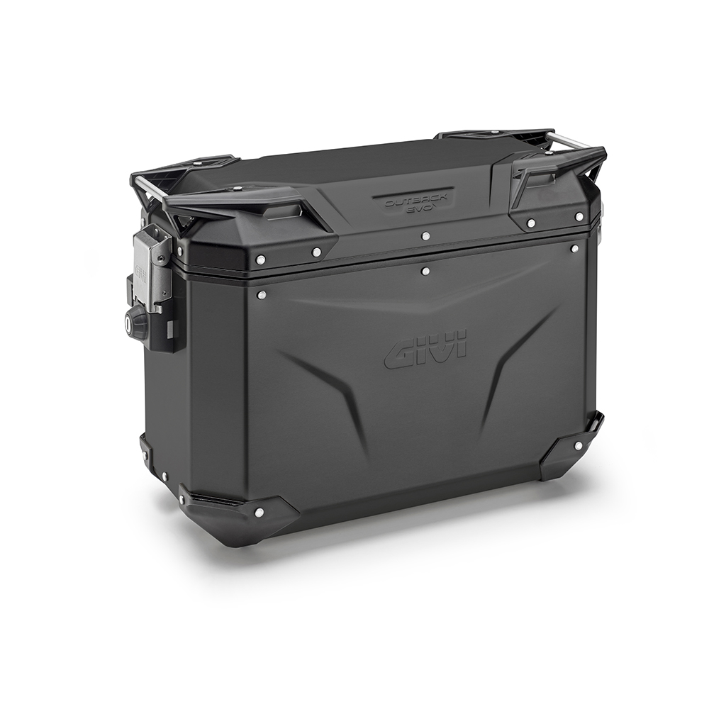 CAM-SIDE PANNIER PAIR 37LT EA OUTBACK EVO ALU BLACK