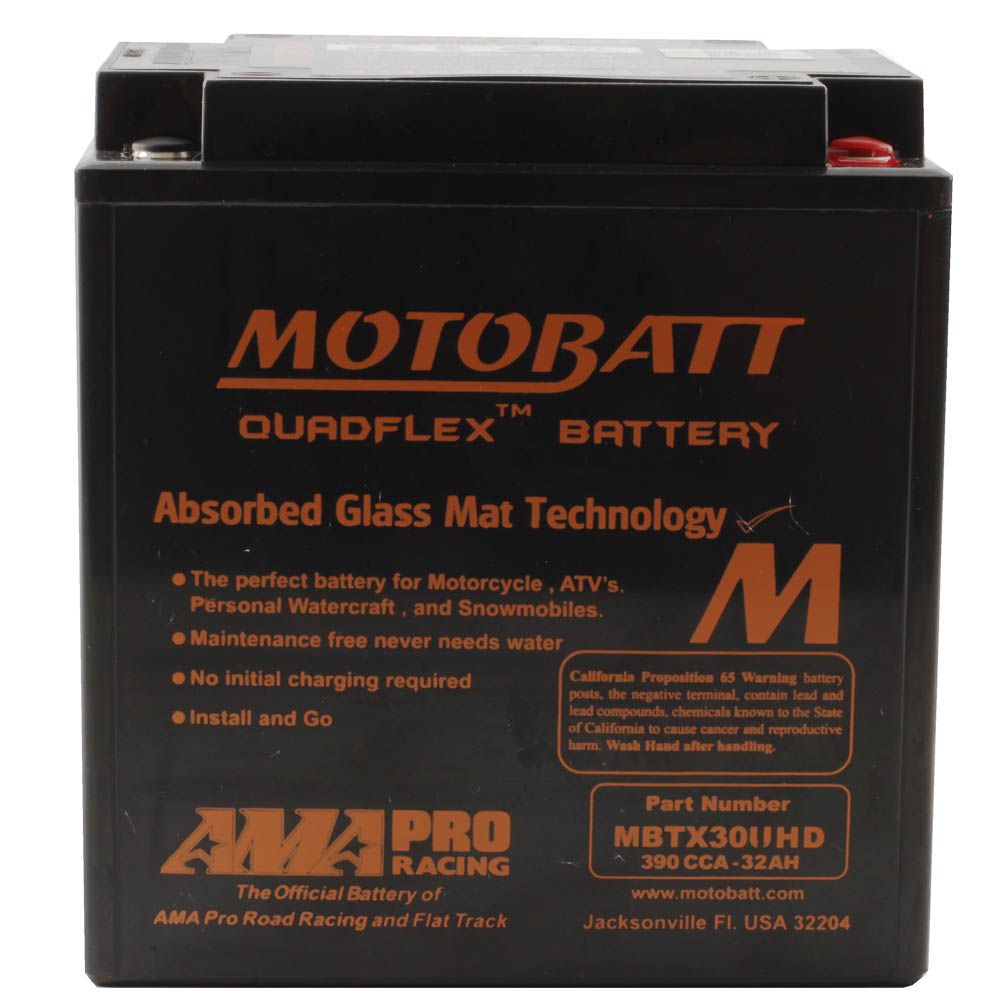Motobatt Battery Quadflex AGM - MBTX30UHD