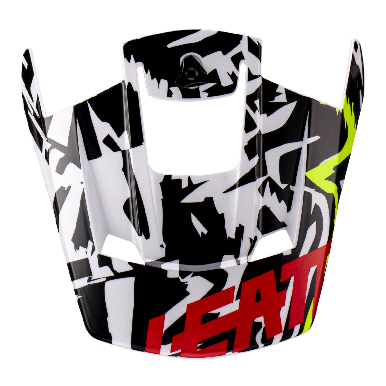 LEATT VISOR MOTO 3.5 #M-XXL V23 ZEBRA - Image 1