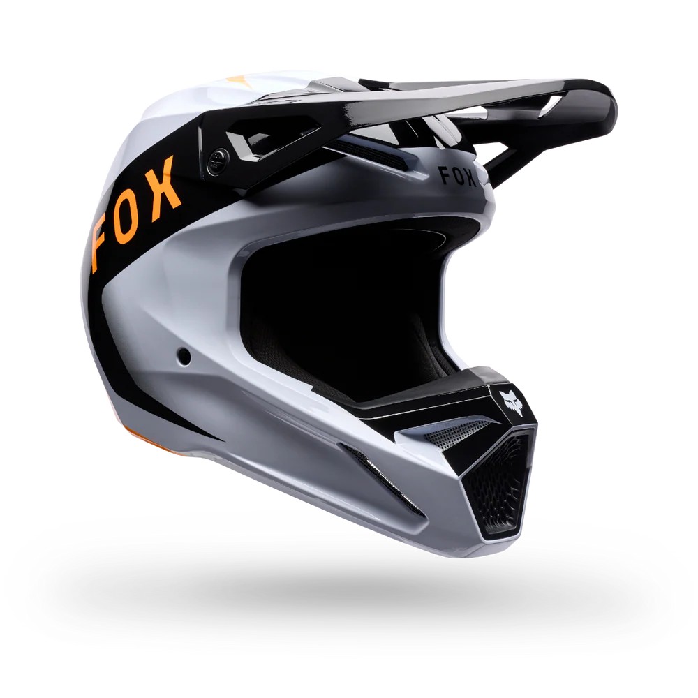 Fox V1 Noble Motocross Helmet Black/White