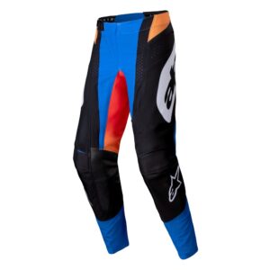 Alpinestars Techstar Melt Motocross Pants Orange/Blue - Image 1