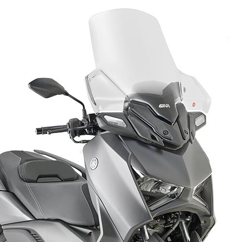 GIVI SCREEN YAMAHA X-MAX 300 '23-> CLEAR 73x62cm 20cm TALLER