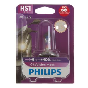 PHILIPS BULB HS1 12636 CTV 12V 35/35W PX43t-38 BW CITY VISIO - Image 1