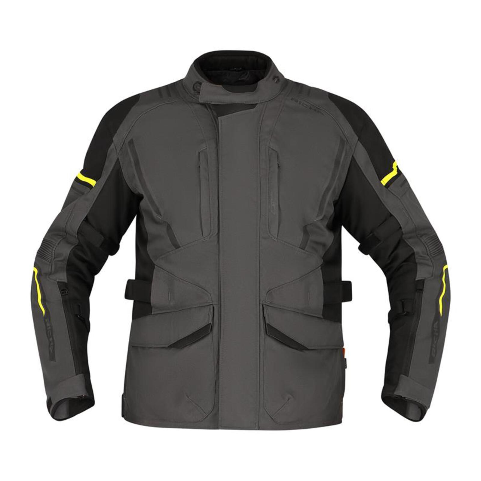Richa Infinity 3 Road Jacket Grey / Fluo Yellow - Image 1