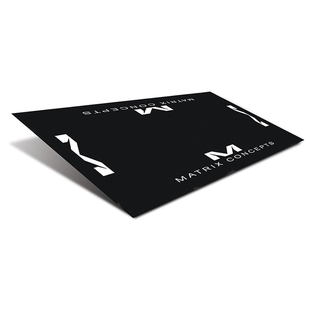 R8 2mm PVC 4 x 8 Foot Work Mat Black/Silver
