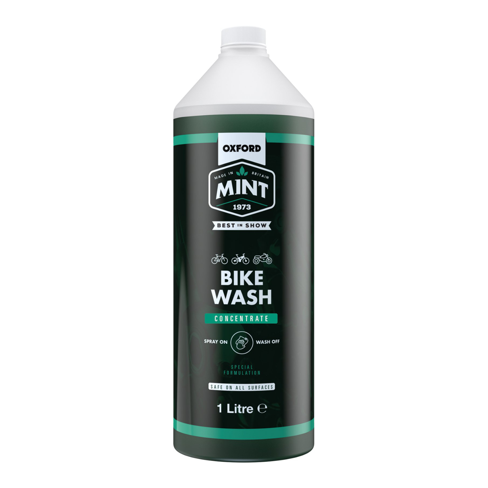 Oxford Mint Bike Wash Concentrate 1 Litre - Image 1