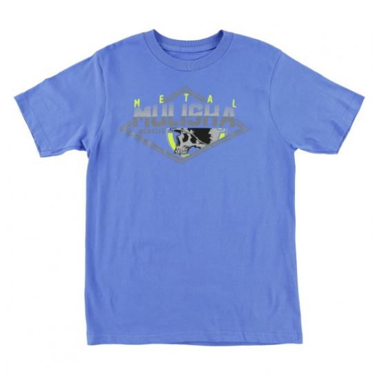Tee Metal Mulisha Boys Copper Royal Blue