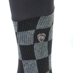 Fasthouse Youth Legacy Knee Brace Socks Black - One Size - Image 2