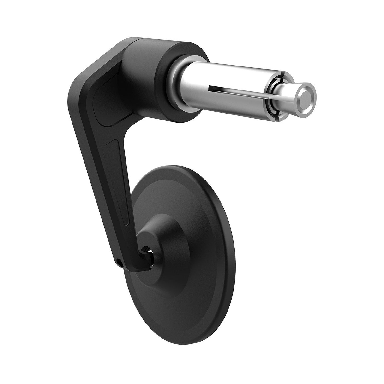 Oxford Street Billet Alloy Bar End Mirror Left Black - Image 1