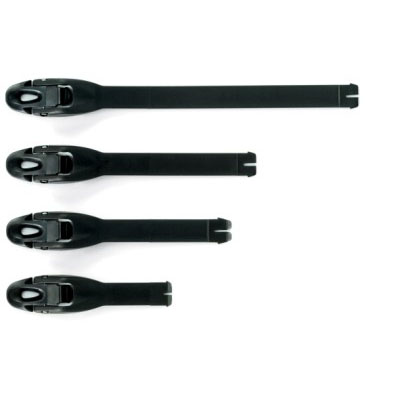 Alpinestars Tech-4/No Stop Buckle & Strap Kit Black/White