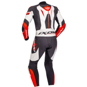 Ixon JACKAL 1pc Race Suit Black/White/Red - Image 2