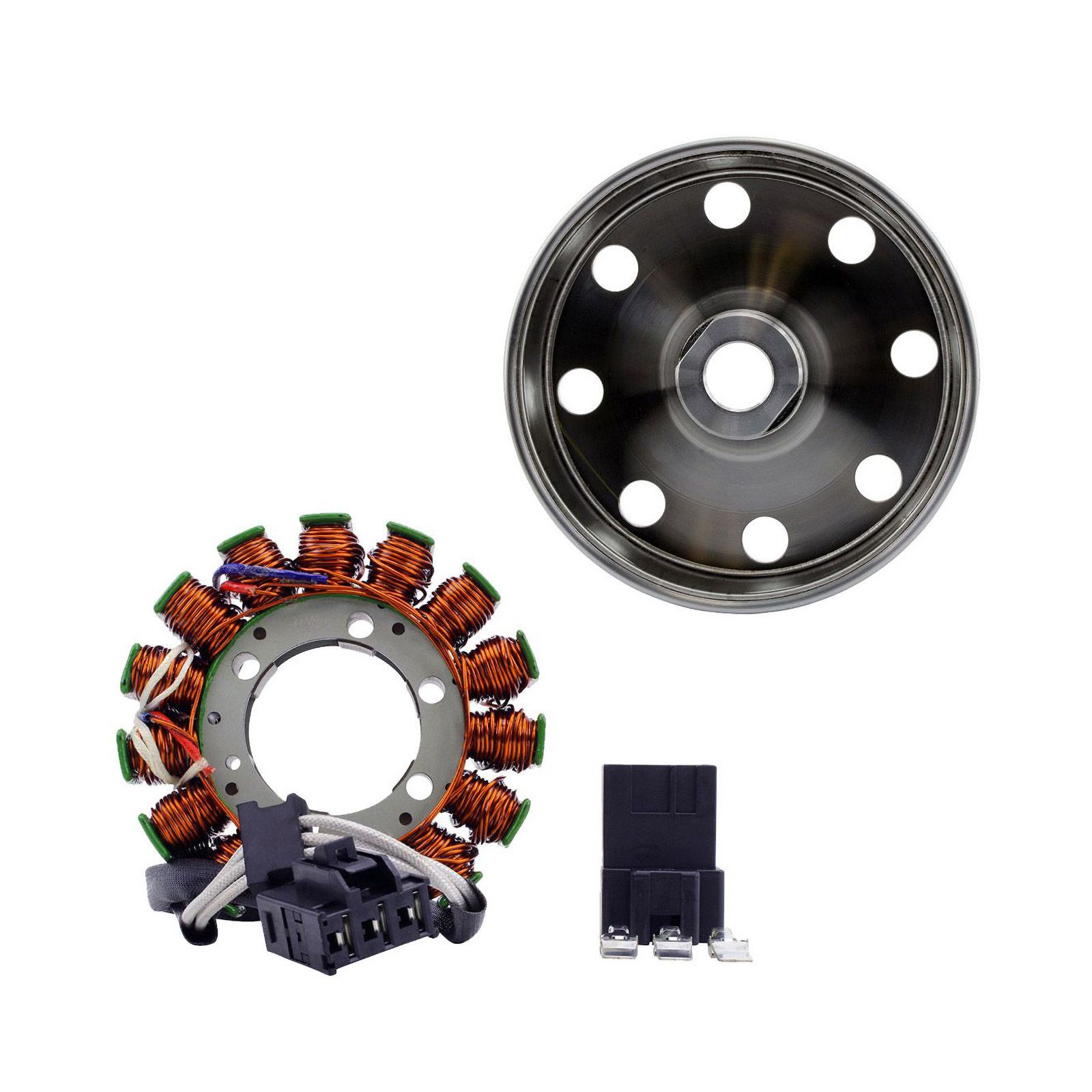 STATOR + MITSUBISHI FLYWHEEL ASSTD APR MODEL (RMS900-104929) - Image 1