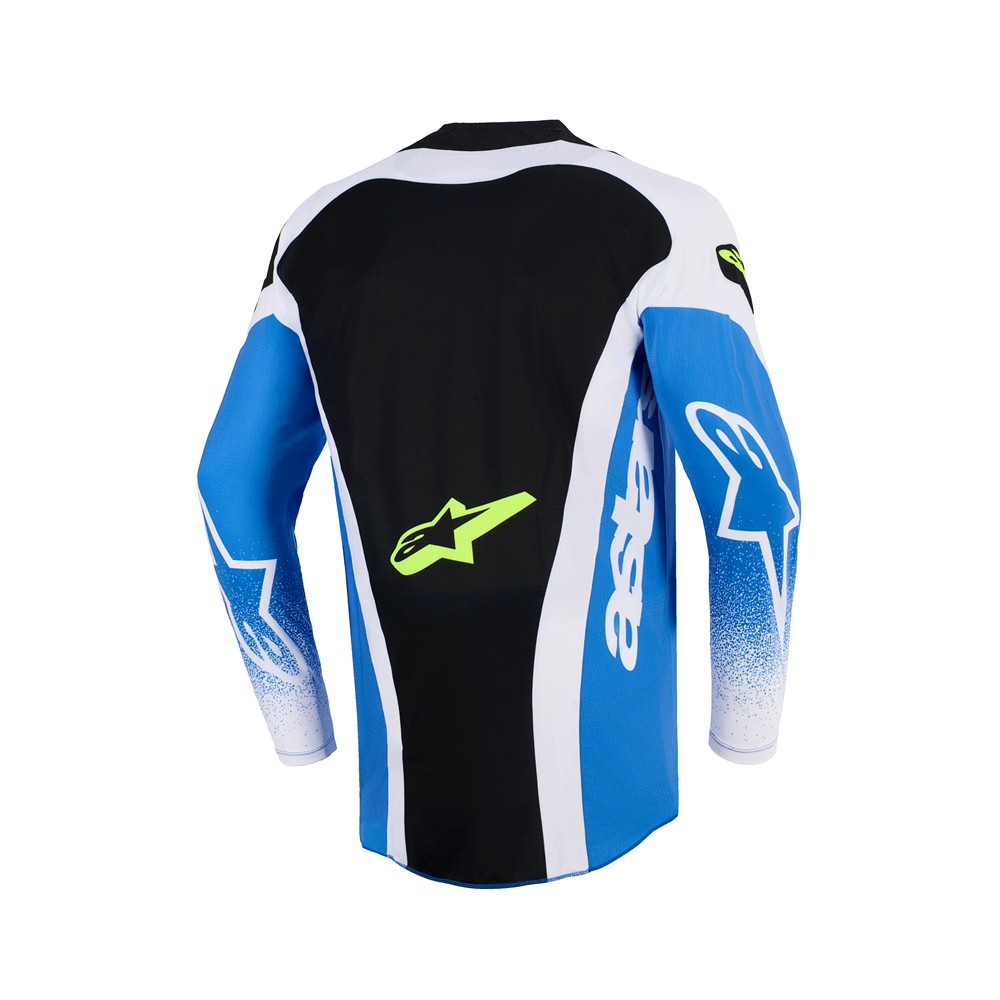 Alpinestars Techstar Knif Motocross Jersey UCLA Blue/Black/Yellow Fluoro