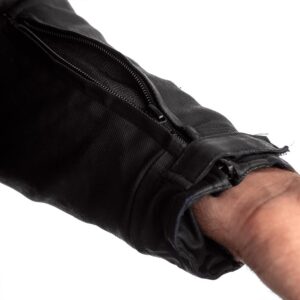 RST Brixton Wax CE Textile Road Jacket Black - Image 5