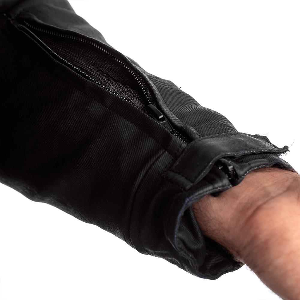 RST Brixton Wax CE Textile Road Jacket Black