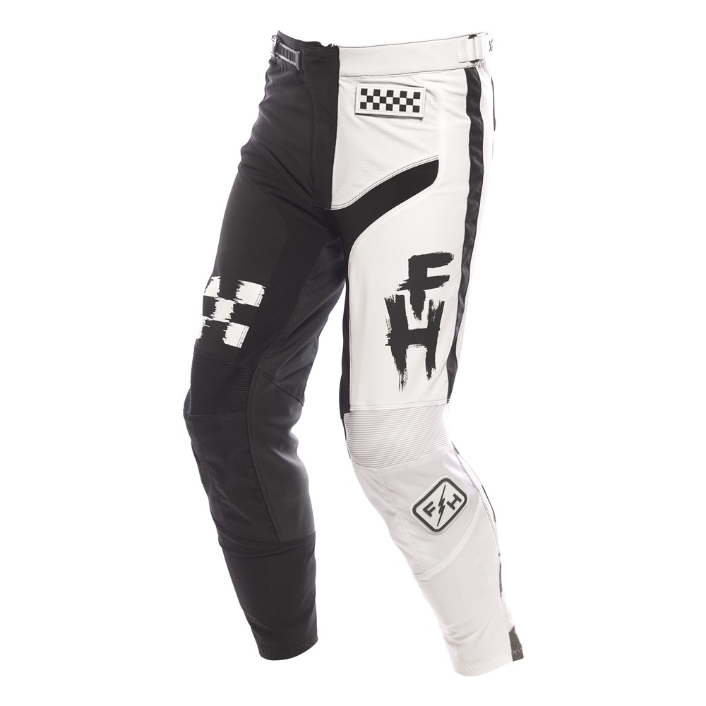 Fasthouse Speed Style Jester Motocross Pants Black/White
