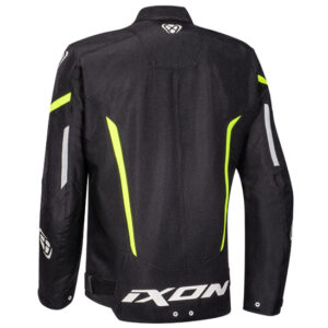 Ixon STRIKER Sport Textile Road Jacket Black/White/Yellow - Image 2