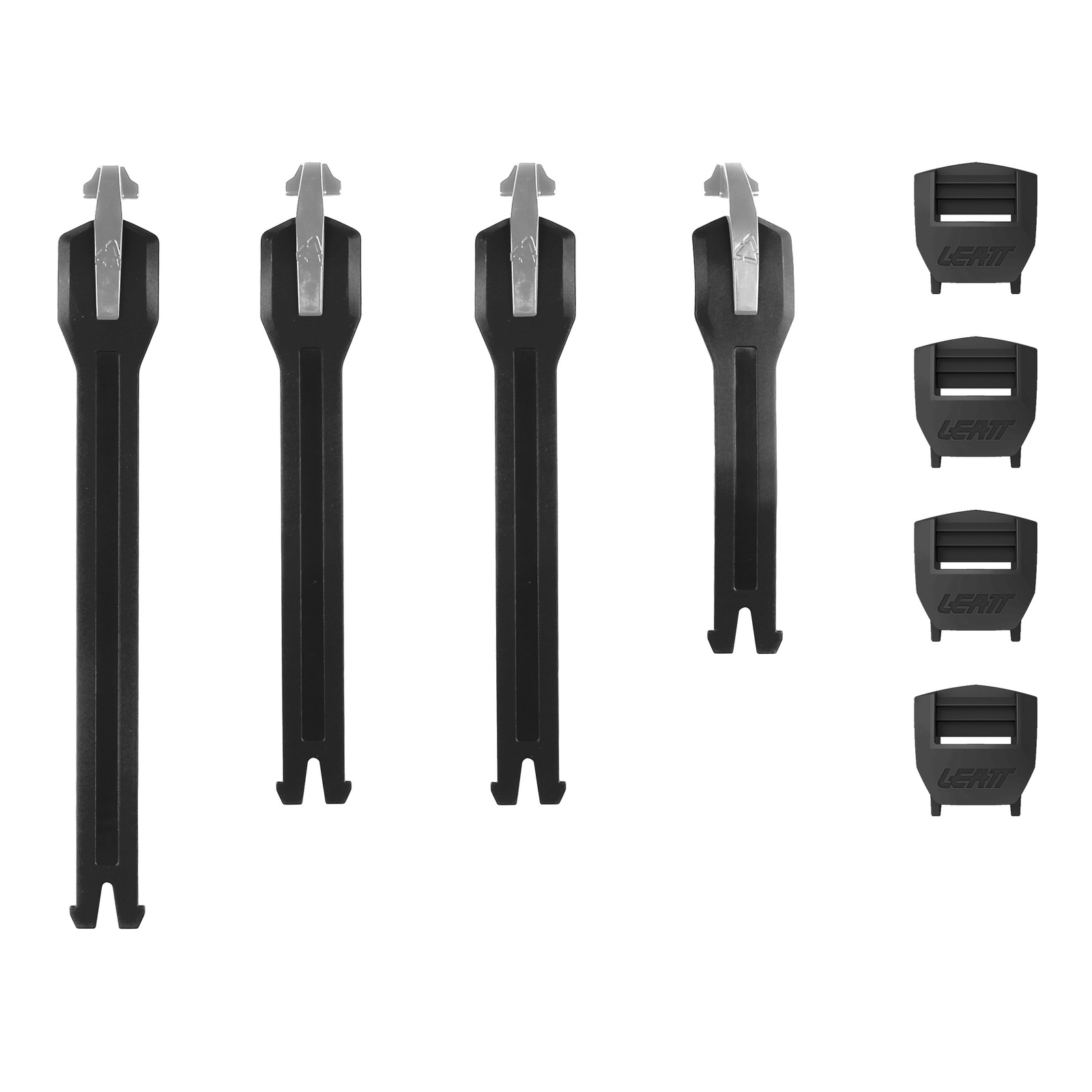 Leatt Strap Kit 6.5 - Black 4-Pcs - Image 1