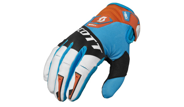 Motocross Gloves Scott 2016 450 Podium Black/Blue