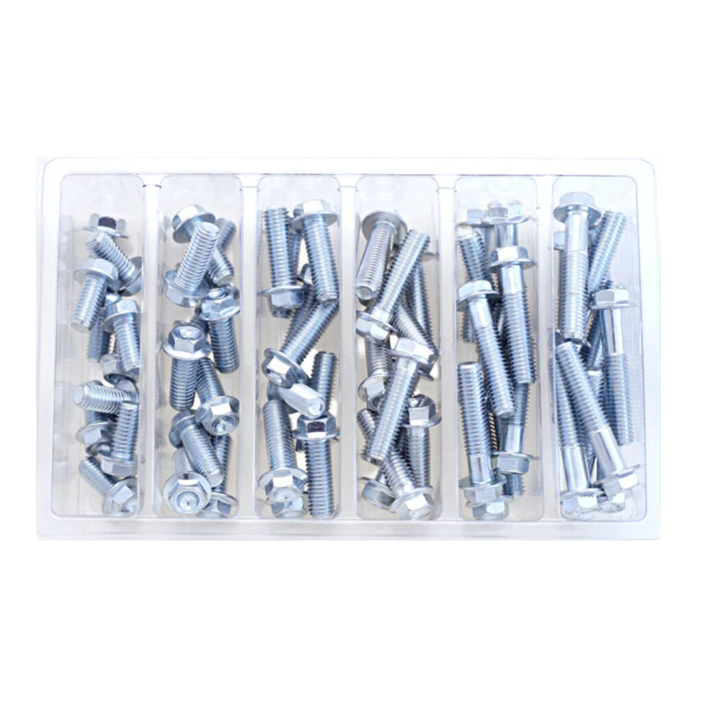 Bolt Service Kit M8 10mm Hex Flange Bolt