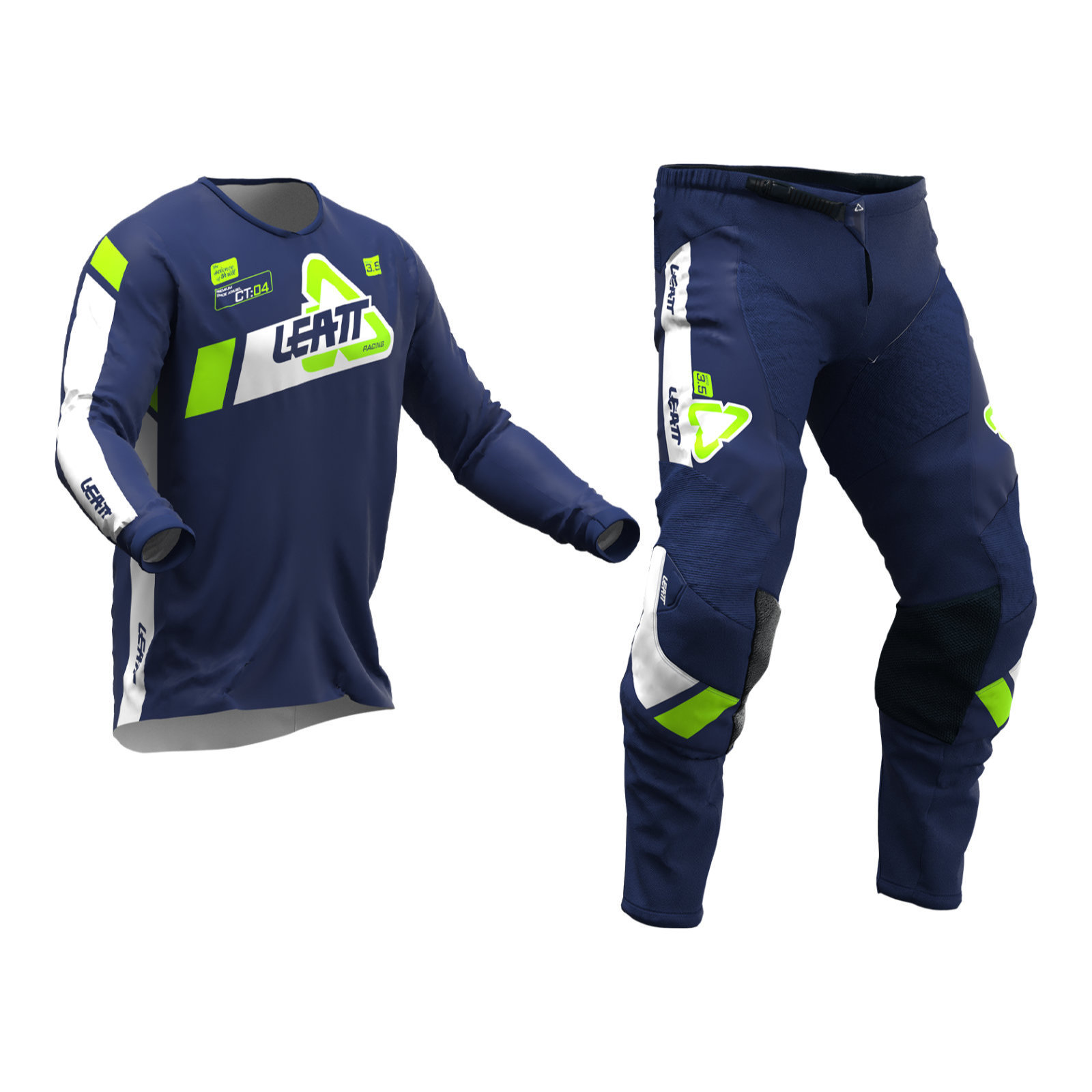 Leatt Ride Kit 3.5 JR Blue - Image 1