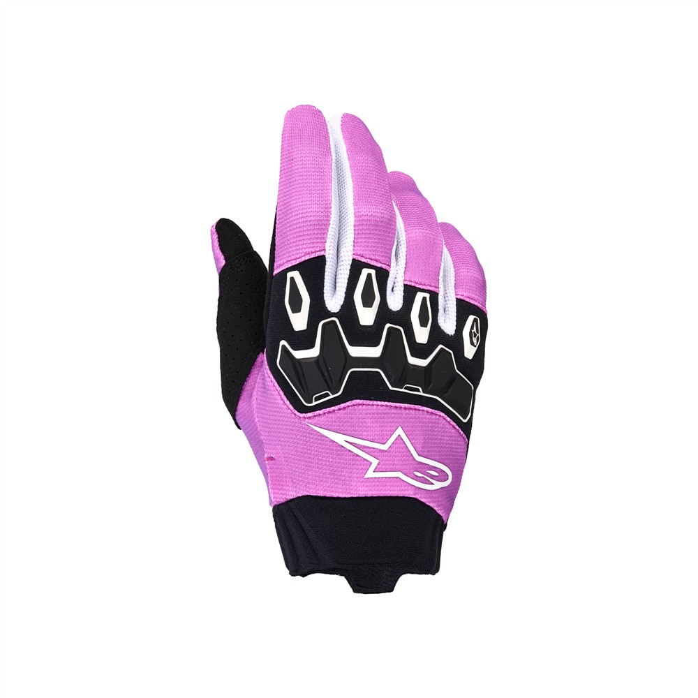 Alpinestar Stella Full Bore Motocross Gloves White/Pink Fluoro/Black