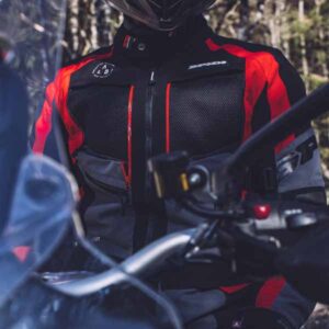 Spidi 4 Season Evo Road Jacket Red/Grey - Image 5