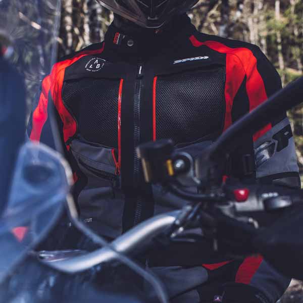 Spidi 4 Season Evo Road Jacket Red/Grey
