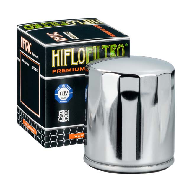 Hiflo Oil Filter HD Chrome [AC]
