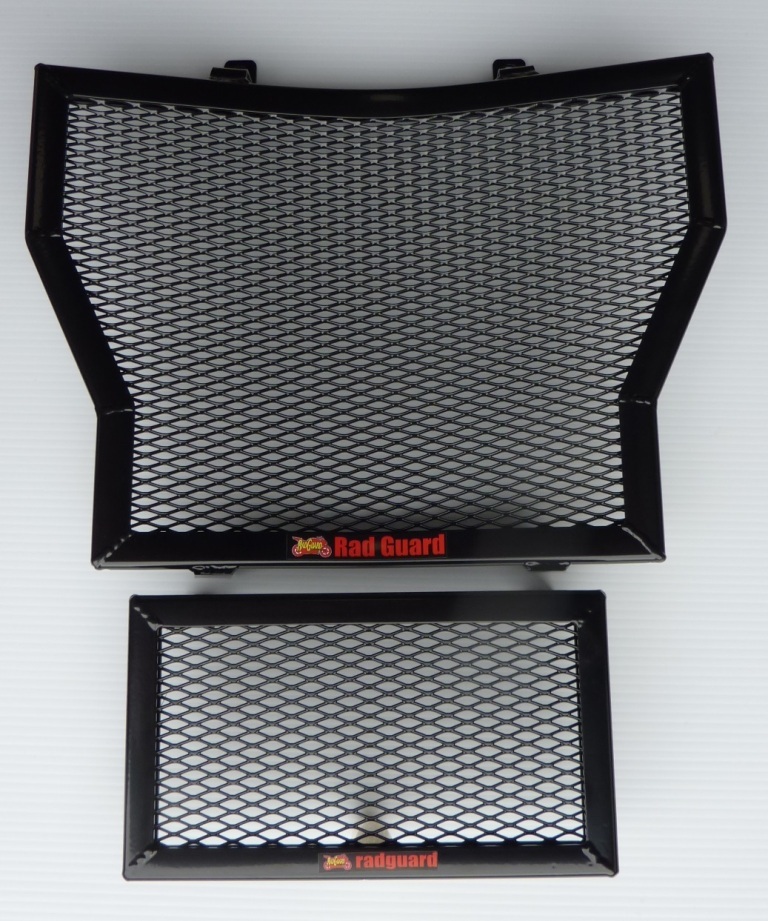 Radiator Guard Rad Guard  BMW S1000RR/HP4/S1000R 09-14 Black