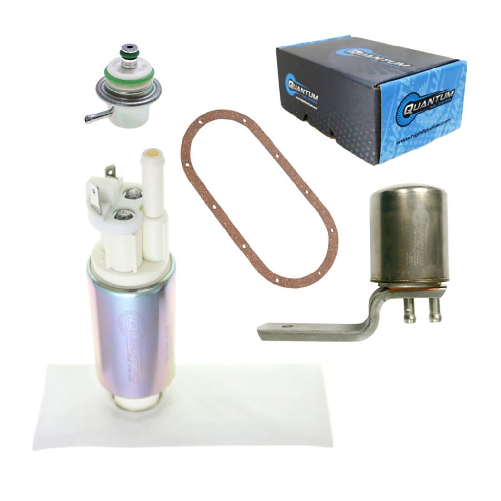 QUANTUM IN-TANK EFI  FUEL PUMP W/REGULATOR, TANK SEAL,FILTER