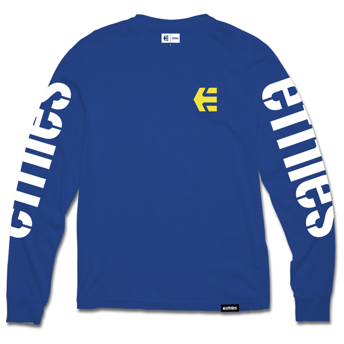Etnies Icon Long Sleeve Tee Royal