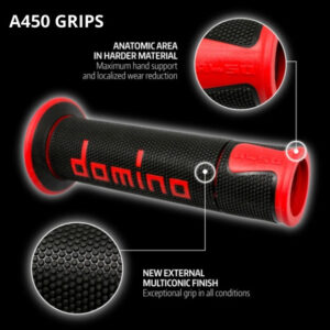 GRIPS A450 ON-ROAD RACING BLACK/WHITE - Image 6