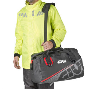 Cargo Bag Waterproof 40LT Grey/Red - Image 2