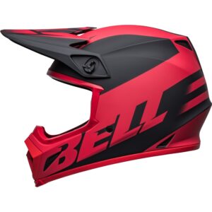 Bell MX-9 MIPS Disrupt Motocross Helmet Matte Black/Red - Image 2
