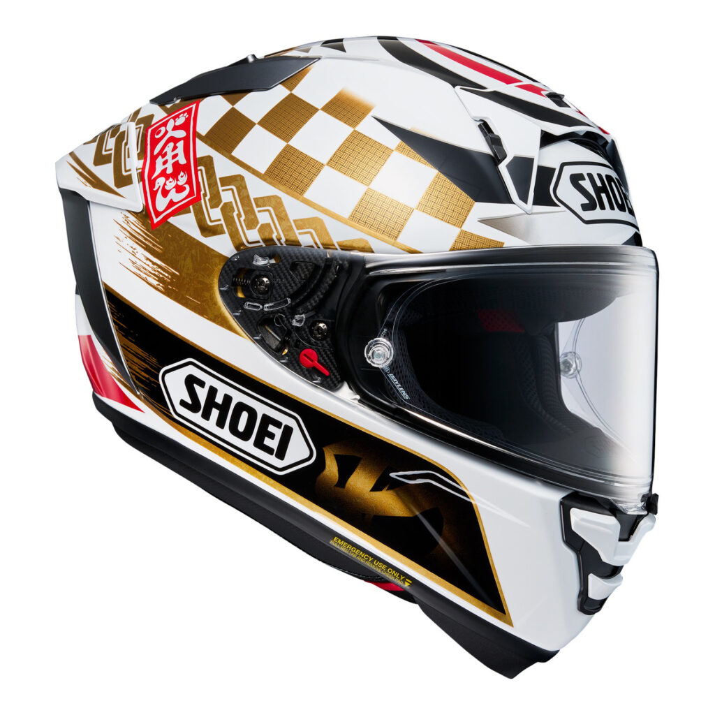 Shoei X-SPR PRO Road Helmet Marquez Motegi4 TC