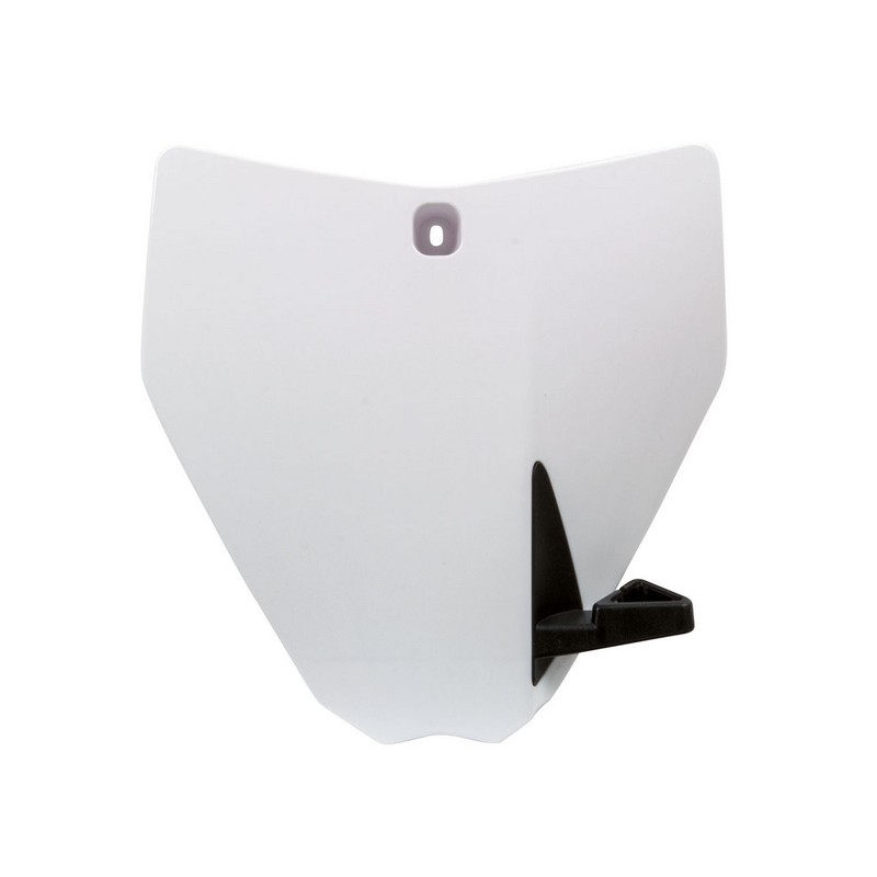 NUMBER PLATE RTECH FRONT TC85 14-17 WHITE