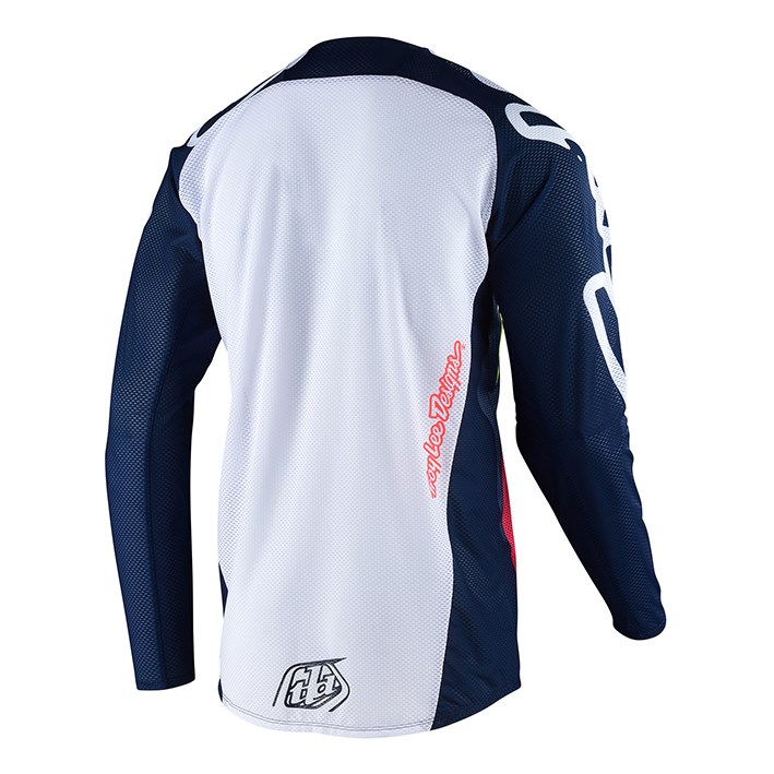 Motocross Jersey Troy Lee SE Pro Air SECA 2.0 Navy/Orange