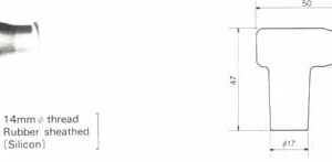 NGK plug Cap TB05EMA black    8636                         [AC] - Image 12