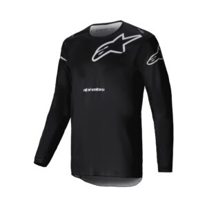Alpinestars Racer Graphite Motocross Jersey Black/Gray - Image 1