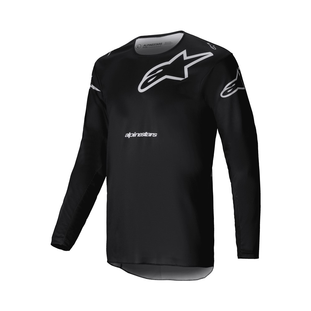 Alpinestars Racer Graphite Motocross Jersey Black/Gray