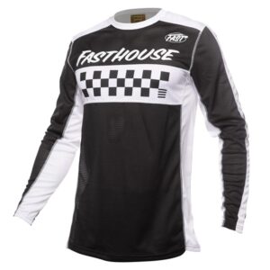 Fasthouse Grindhouse Waypoint Motocross Jersey Black/White - Image 1