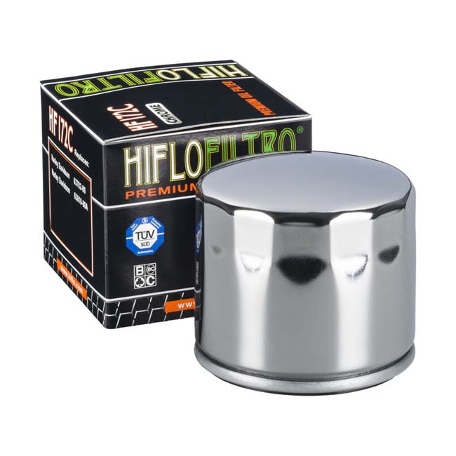 Hiflo Oil Filter HD Chrome [AC]