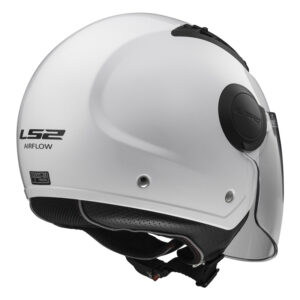 Flip Front Helmet LS2 OF562 Airflow White - Image 2
